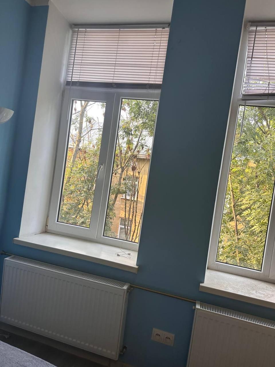 Біля Залізничного Вокзалу Вулиця Олени Степанівни 33Б Apartamento Lviv Exterior foto